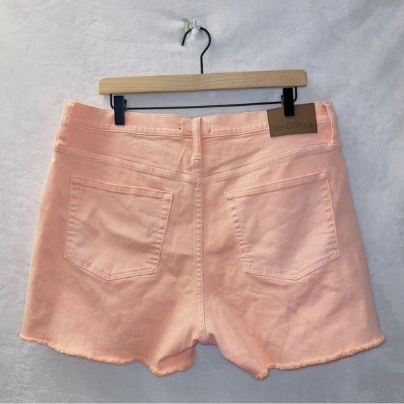 J. Crew NWT L1647 Orange High Rise Garment-Dyed Cutoff Boy Short size 33 - Picture 5 of 5